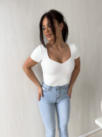 Bluzka Maluma White By Me