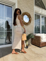 Plażowa ażurowa sukienka By Me