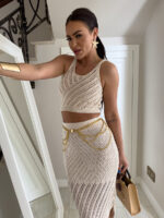 Ażurowy komplet polskiej produkcji By Me