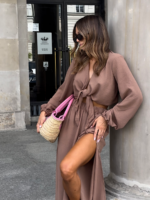 Beżowy komplet Lamilla