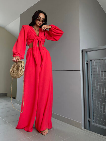 Czerwony komplet Lamilla