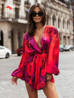 Kombinezon satynowy Lamilla