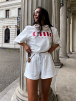 Białe spodenki Chic Lamilla