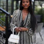 Czarno biały kombinezon Lola Fashion