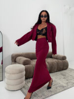 Dopasowana długa spódnica Lamilla