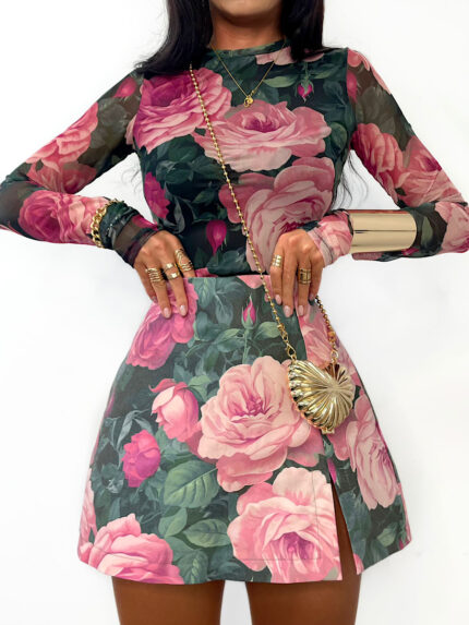 Bluzka siateczka i spodenki Lamilla