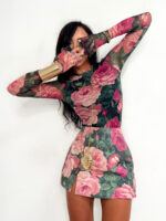 Spodenki w kwiaty Lamilla