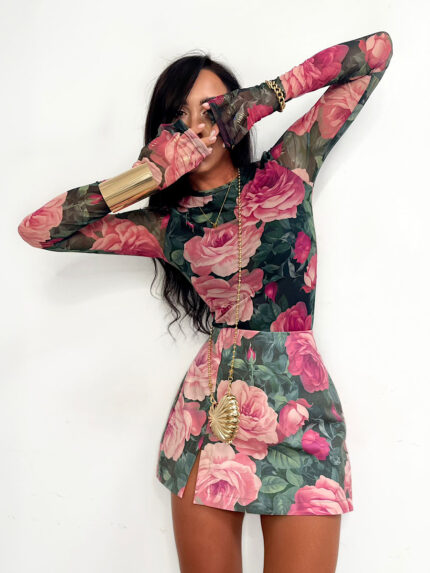 Spodenki w kwiaty Lamilla