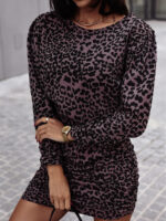 Sukienka w panterkę Xana Collection