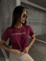 Tshirt Easy On bordo LaManuel