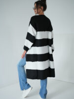 Mięciutki kardigan w paski TMC