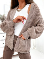 Beżowy kardigan Bocca