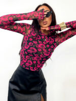 Siatka w różowe maki Lamilla