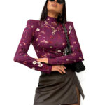 Półgolfik w kwiaty LaMilla