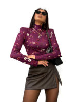 Półgolfik w kwiaty LaMilla