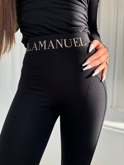 Legginsy My Type LaManuel Czarne
