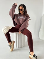 Brązowa bluza damska Modern Lamanuel