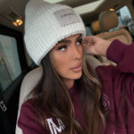 Ciepła, zimowa czapka Lamanuel Ecru House