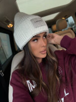 Ciepła, zimowa czapka Lamanuel Ecru House