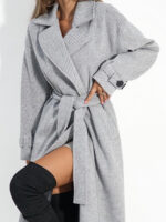 Płaszcz Lila Lou City Szary