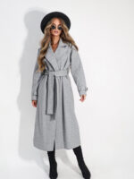 Płaszcz City Lila Lou szary