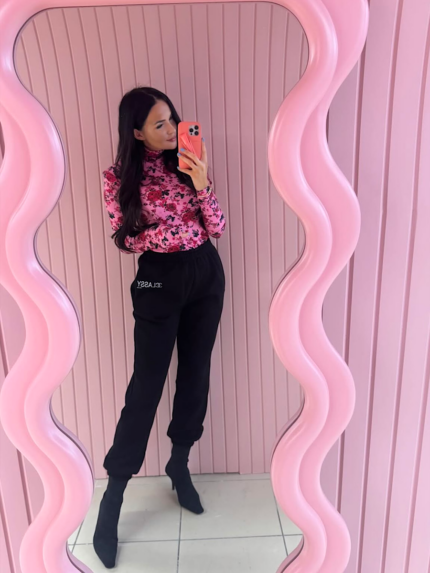 LaMilla Golf różowy w kwiaty