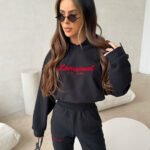 Czarny komplet LaManuel Fine line