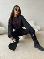 Komplet LaManuel Fine Line czarny