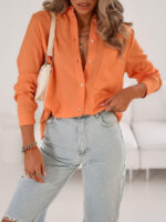 Koszula w pomarańczowym kolorze Simplicity