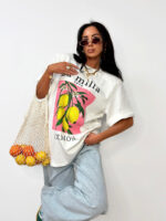 Tshirt LaMilla lemon biały