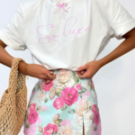 Spódnico spodenki LaMilla w kwiaty