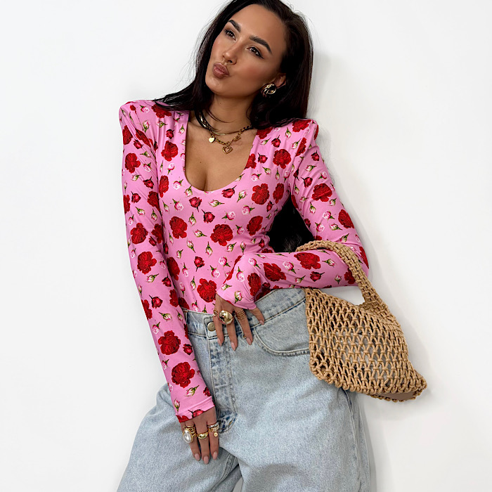 Body w kwiaty LaMilla