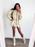 Koszula LaMilla jeans beżowy