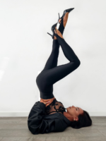 Legginsy LaMilla czarna lycra