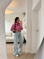 Szerokie jeansy LaMilla