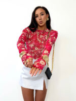 Siateczka LaMilla w kwiaty