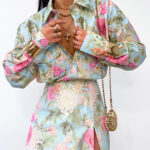 Spodenki LaMilla w kwiaty