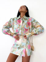 Spódnico spodenki w kwiaty LaMilla