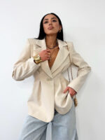 Beżowa marynarka LaMilla