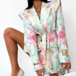 Marynarka Wigilia LaMilla w kwiaty