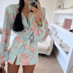 Spodenki LaMilla w kwiaty