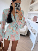 Spodenki LaMilla w kwiaty