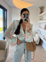 Bluzka LaMilla w kwiaty