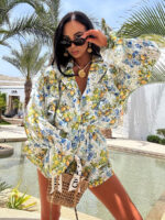 Komplet LaMilla spodenki z bluzką w cytrynki