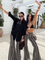 Czarna koszula LaMilla lniana