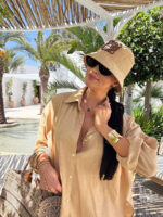 Koszula lniana beżowa LaMilla