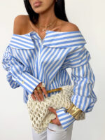 Bluzka LaMilla w niebieskie paski