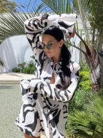 Czarno biały komplet LaMilla