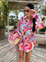 komplet spodenki i koszula LaMilla len