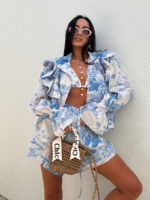 Komplet Dior LaMilla niebieski